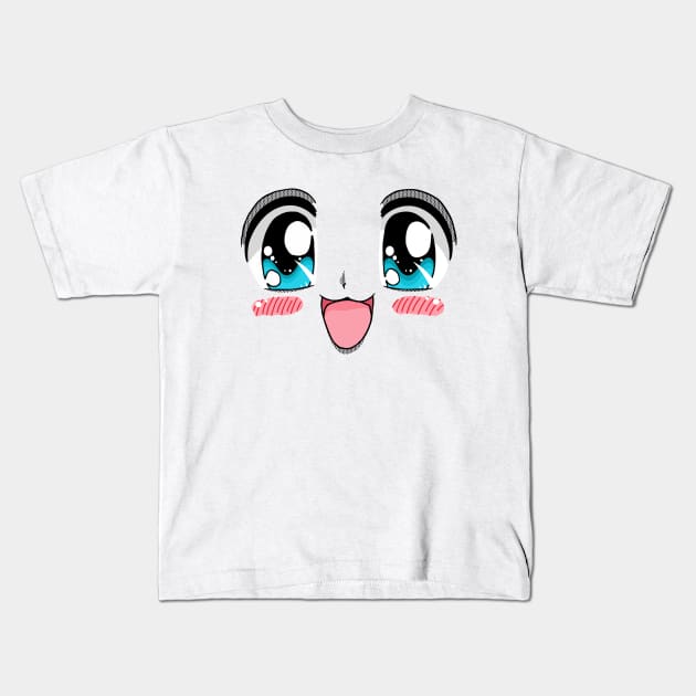 Why So Kawaii Senpai E-Girl Kids T-Shirt by sadpanda